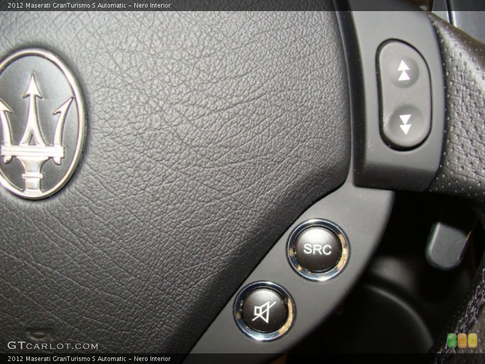 Nero Interior Controls for the 2012 Maserati GranTurismo S Automatic #60525685