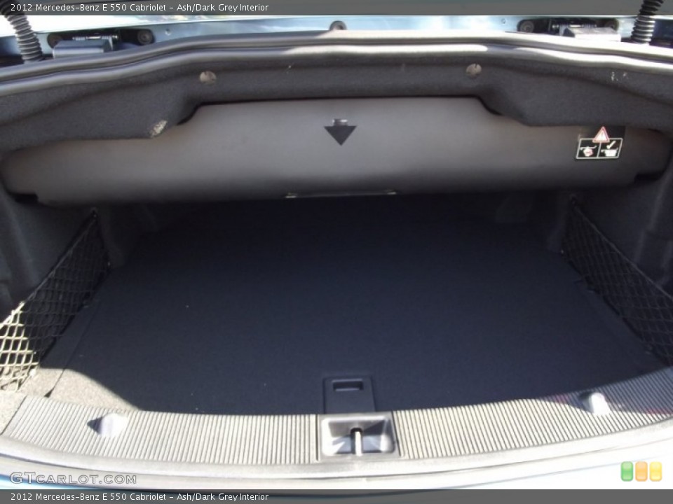Ash/Dark Grey Interior Trunk for the 2012 Mercedes-Benz E 550 Cabriolet #60529336