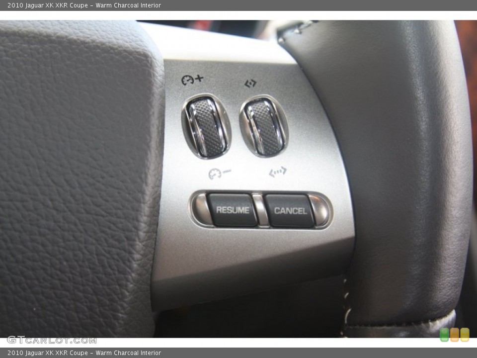 Warm Charcoal Interior Controls for the 2010 Jaguar XK XKR Coupe #60530152