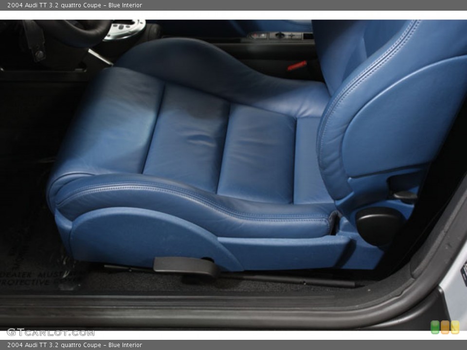 Blue 2004 Audi TT Interiors