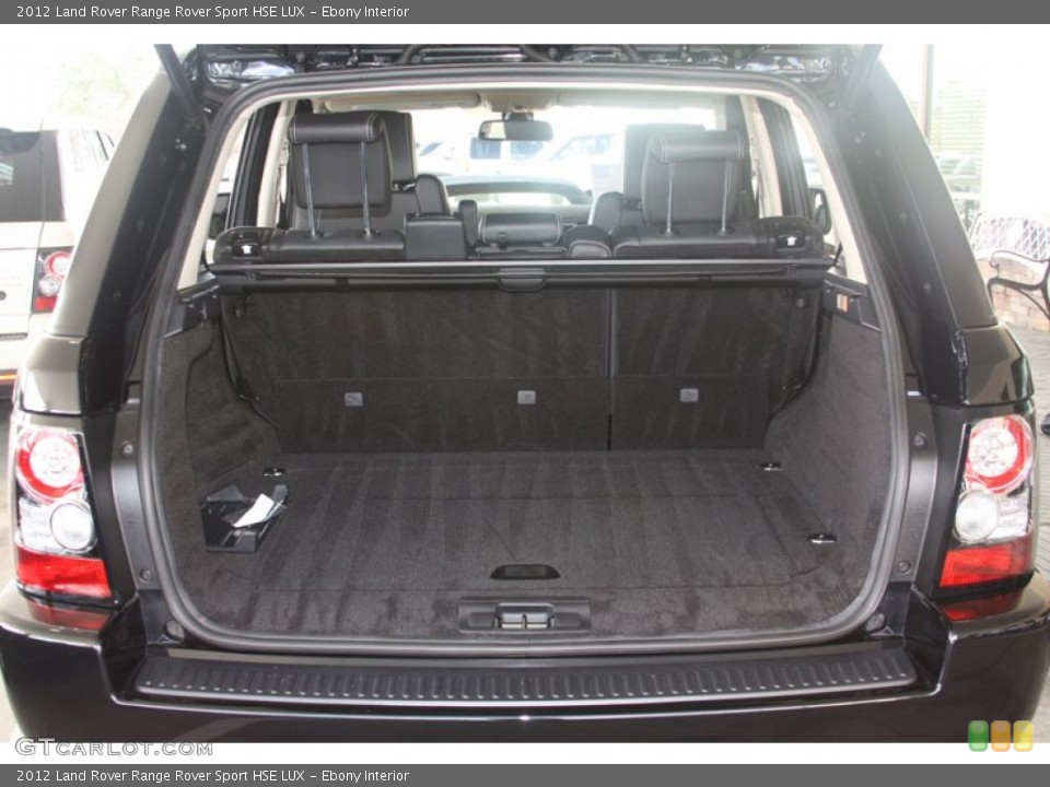 Ebony Interior Trunk for the 2012 Land Rover Range Rover Sport HSE LUX #60531187