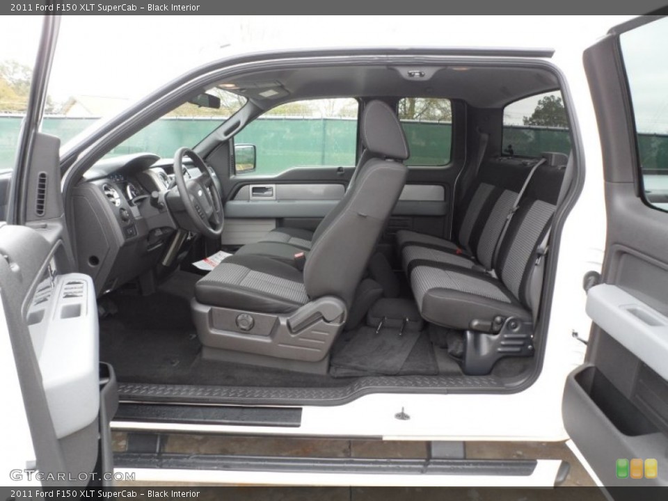 Black Interior Photo for the 2011 Ford F150 XLT SuperCab #60532497