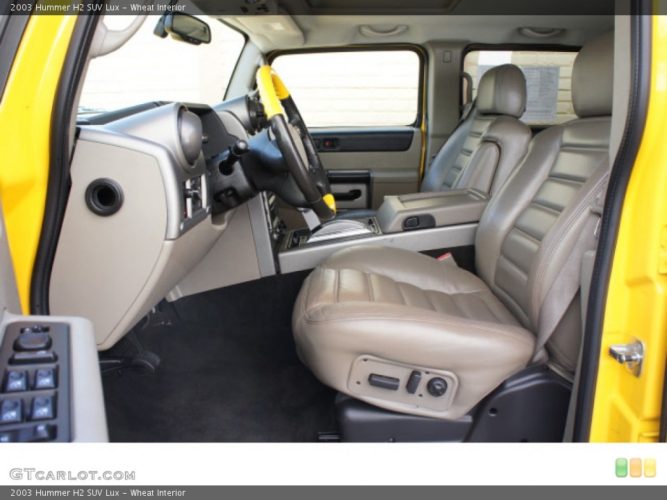Wheat Interior Photo for the 2003 Hummer H2 SUV Lux #60536059