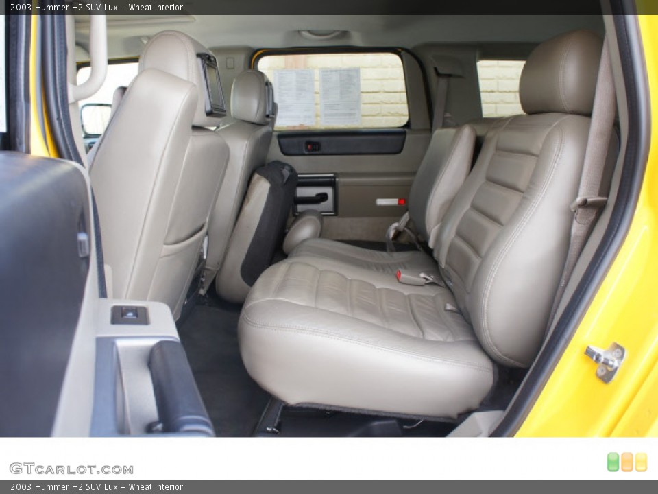 Wheat Interior Photo for the 2003 Hummer H2 SUV Lux #60536071