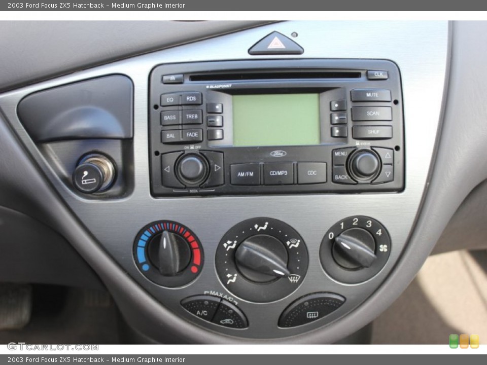 Medium Graphite Interior Controls for the 2003 Ford Focus ZX5 Hatchback #60537304