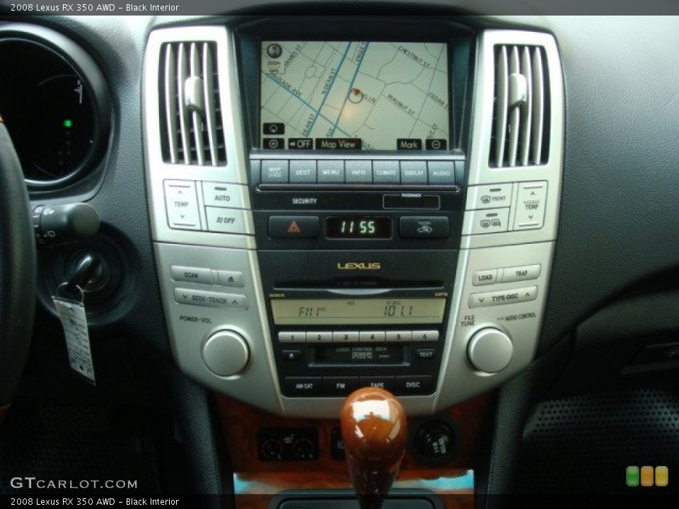 Black Interior Controls for the 2008 Lexus RX 350 AWD #60538204