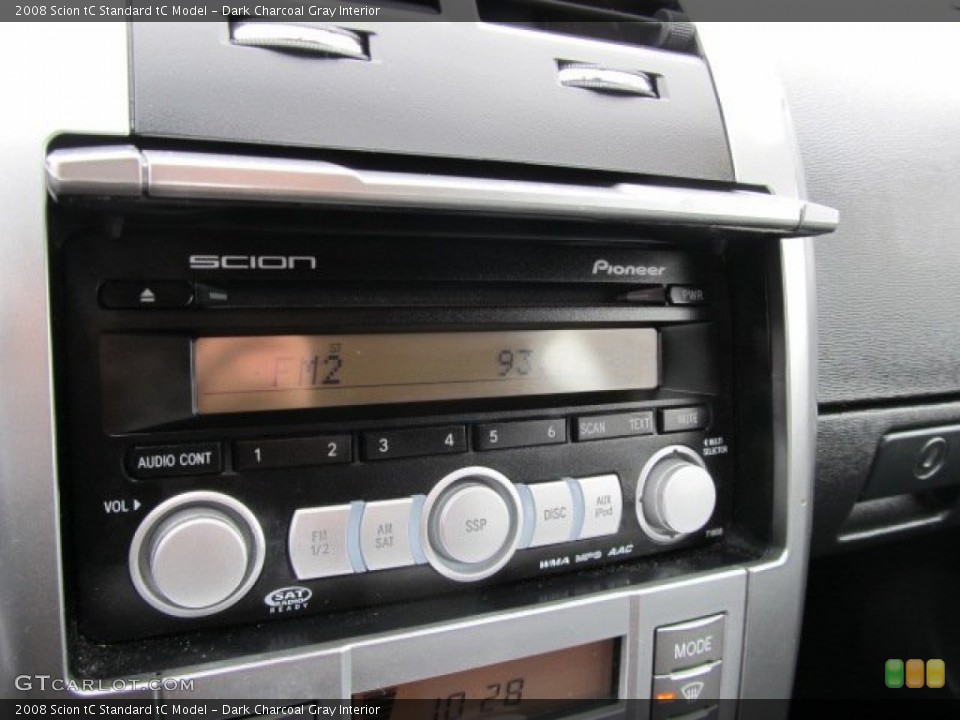 Dark Charcoal Gray Interior Audio System for the 2008 Scion tC  #60542980