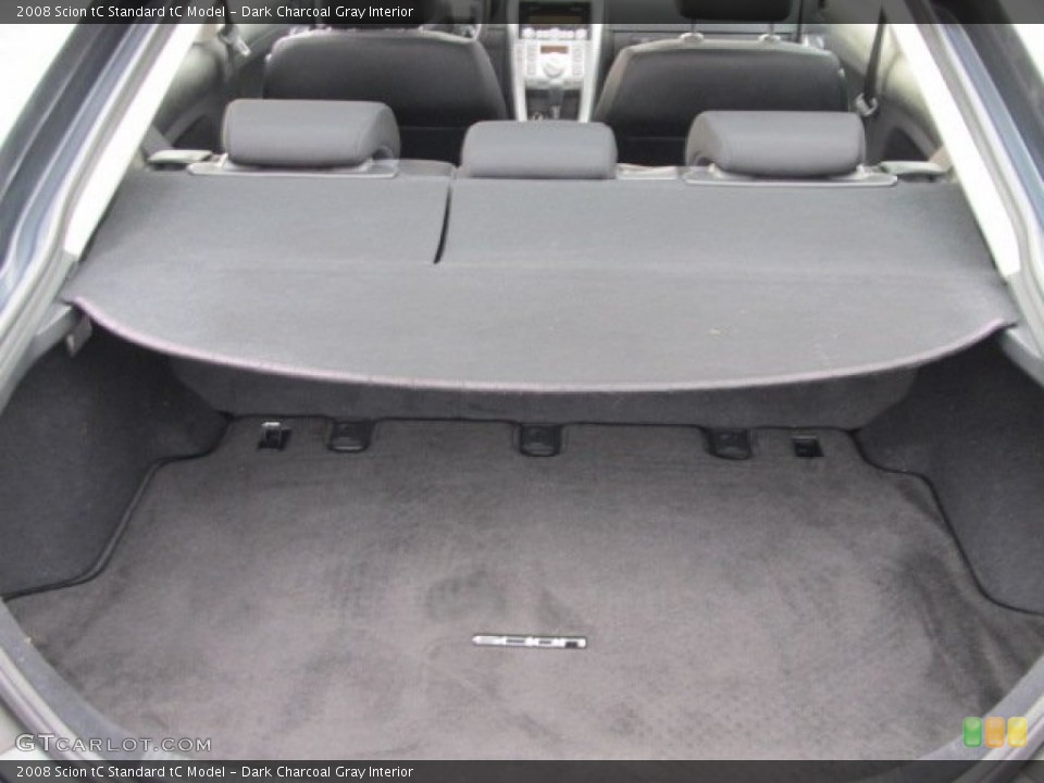 Dark Charcoal Gray Interior Trunk for the 2008 Scion tC  #60543013