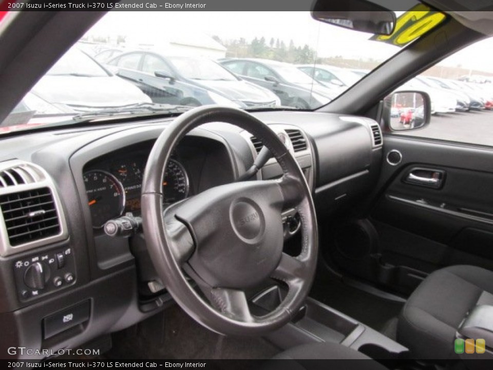 Ebony Interior Steering Wheel for the 2007 Isuzu i-Series Truck i-370 LS Extended Cab #60543421