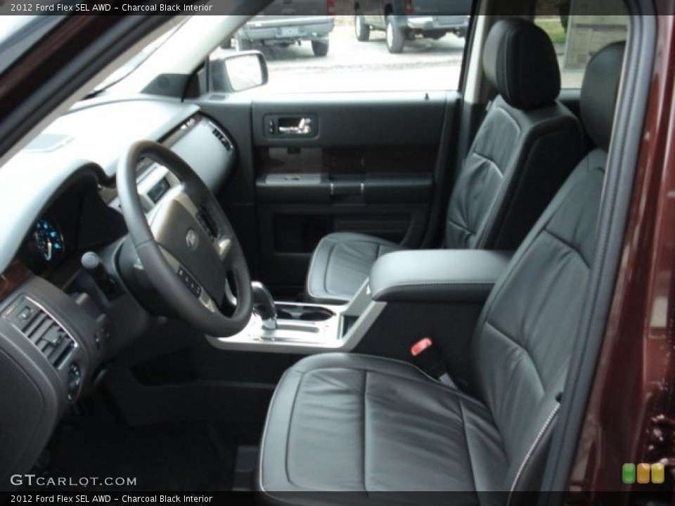 Charcoal Black Interior Photo for the 2012 Ford Flex SEL AWD #60543982