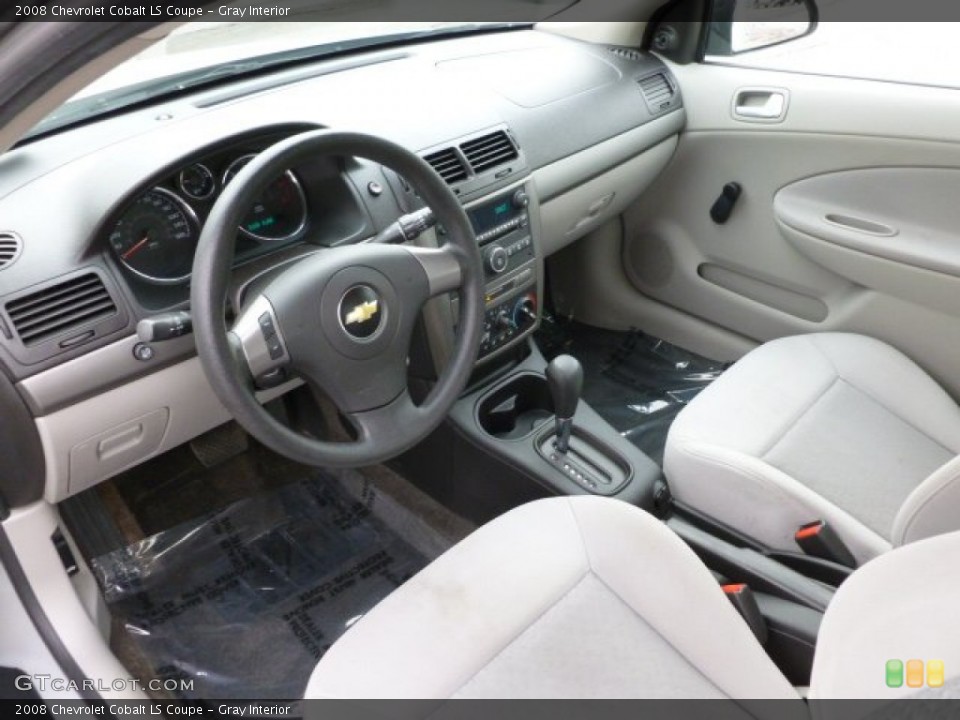 Gray Interior Prime Interior for the 2008 Chevrolet Cobalt LS Coupe #60544176