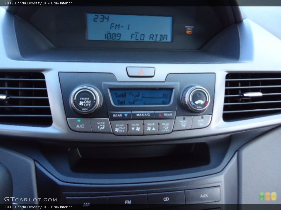 Gray Interior Controls for the 2012 Honda Odyssey LX #60545233
