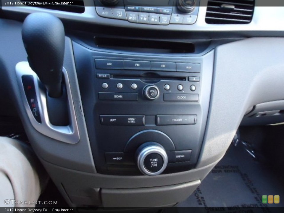 Gray Interior Controls for the 2012 Honda Odyssey EX #60545569
