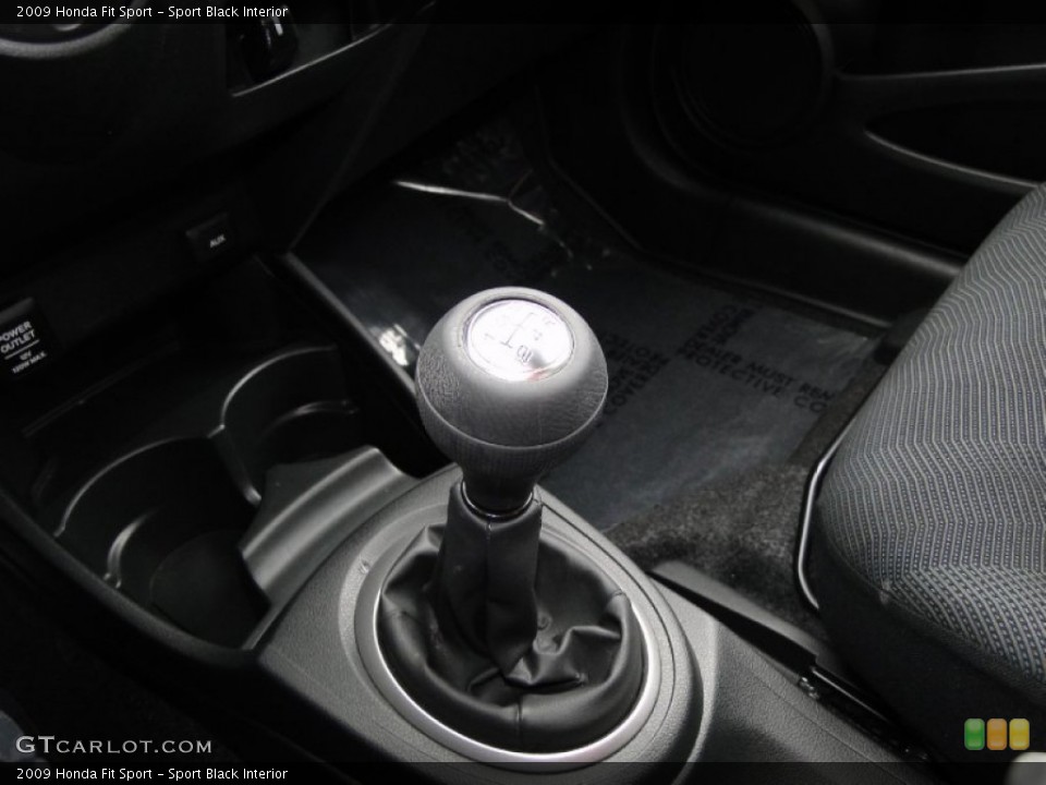 Sport Black Interior Transmission for the 2009 Honda Fit Sport #60549268