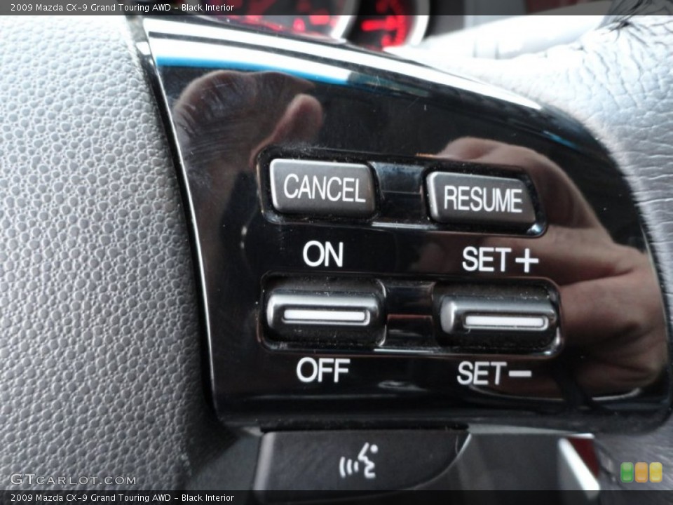 Black Interior Controls for the 2009 Mazda CX-9 Grand Touring AWD #60551916