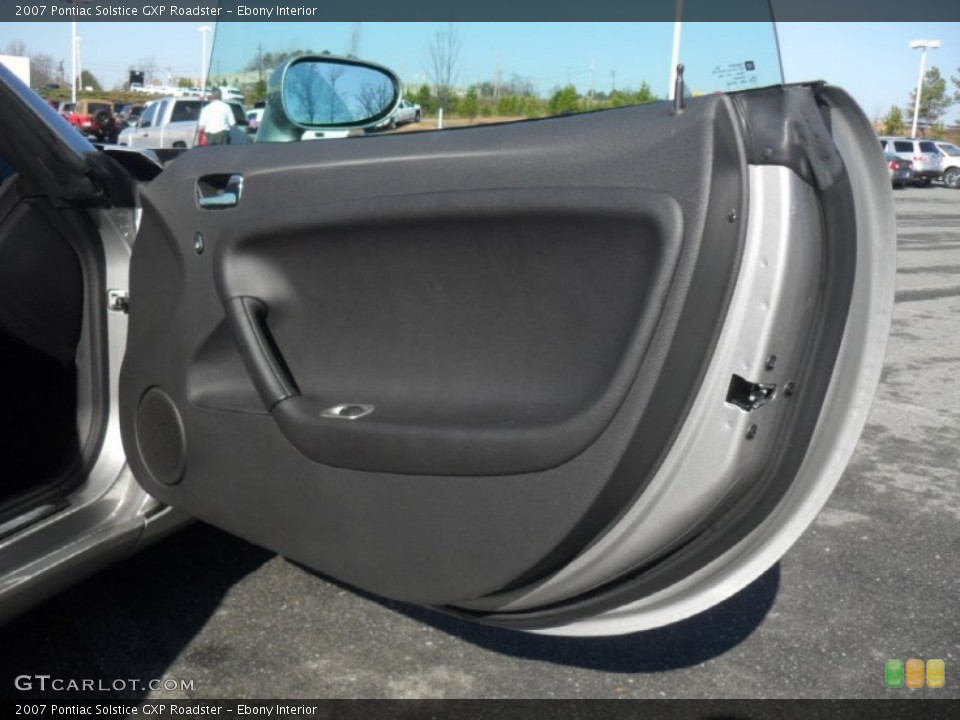 Ebony Interior Door Panel for the 2007 Pontiac Solstice GXP Roadster #60553383