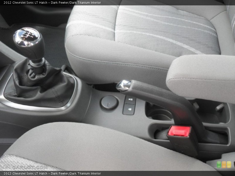 Dark Pewter/Dark Titanium Interior Transmission for the 2012 Chevrolet Sonic LT Hatch #60553611