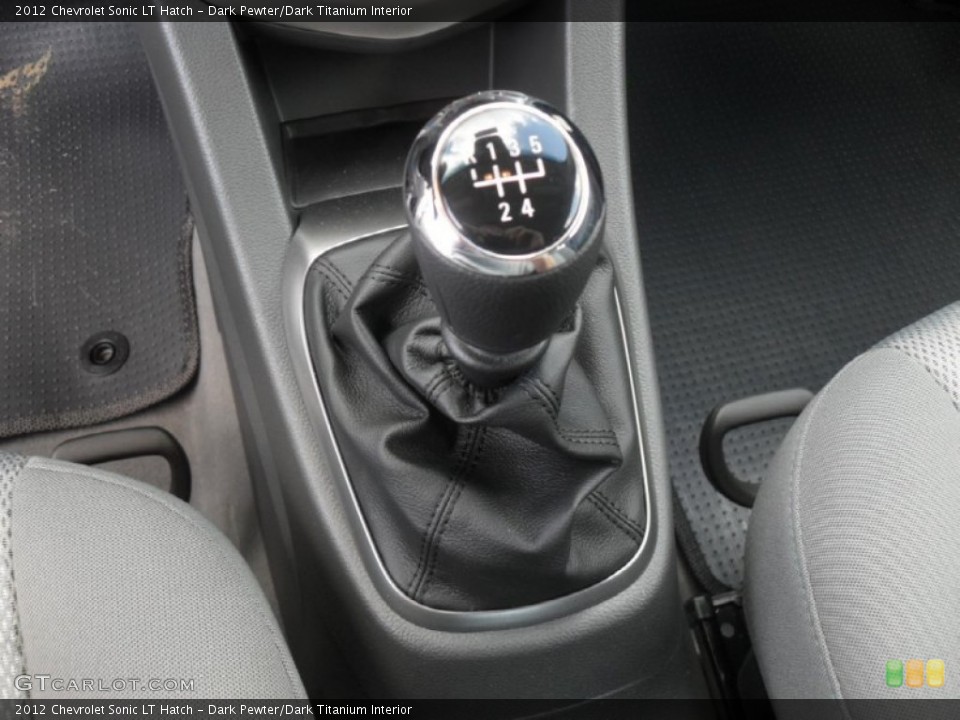 Dark Pewter/Dark Titanium Interior Transmission for the 2012 Chevrolet Sonic LT Hatch #60553623