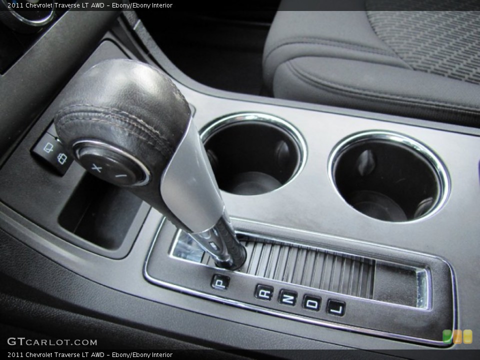 Ebony/Ebony Interior Transmission for the 2011 Chevrolet Traverse LT AWD #60557331
