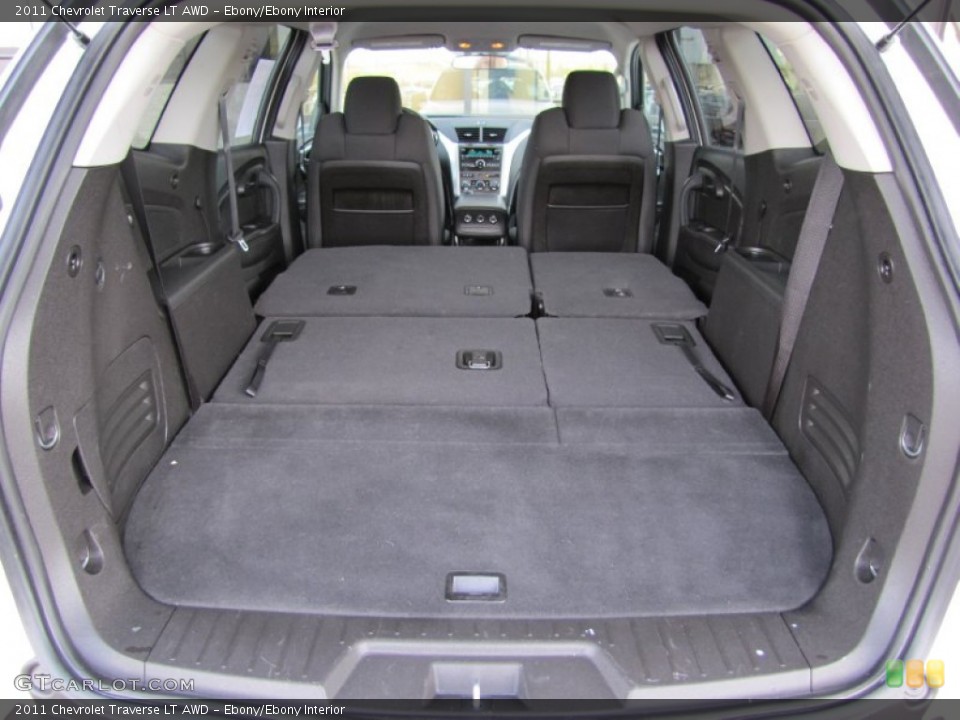 Ebony/Ebony Interior Trunk for the 2011 Chevrolet Traverse LT AWD #60557355