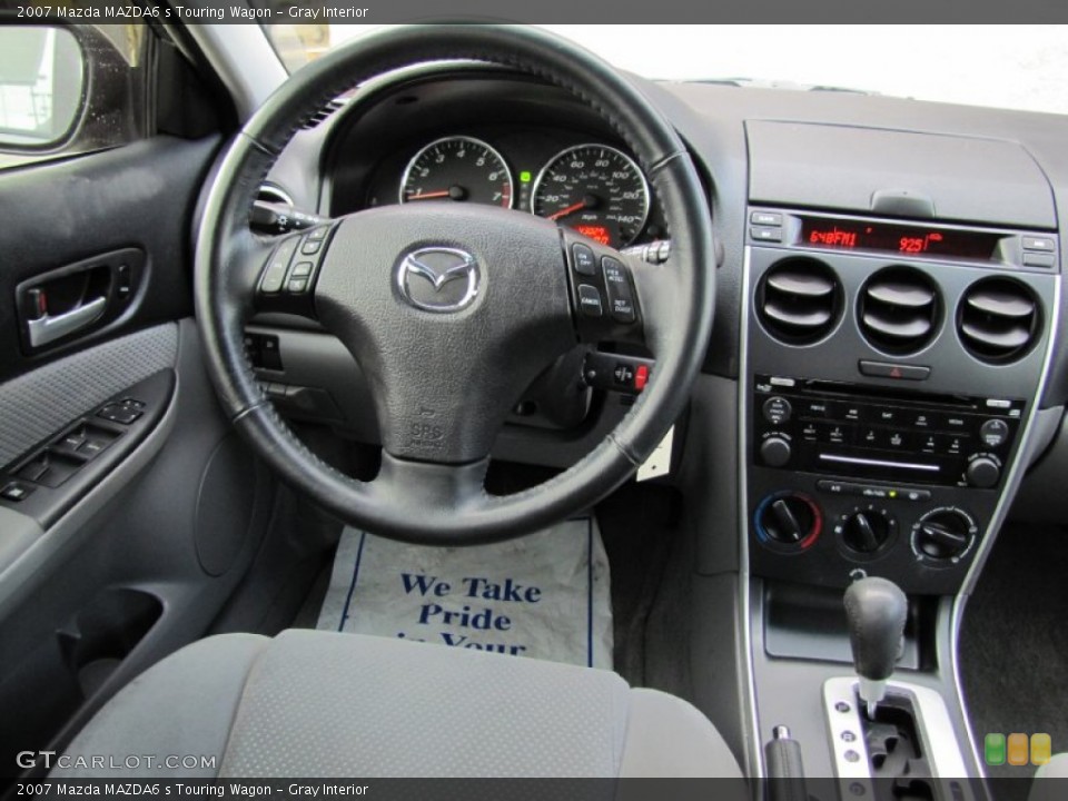 Gray Interior Dashboard for the 2007 Mazda MAZDA6 s Touring Wagon #60557394