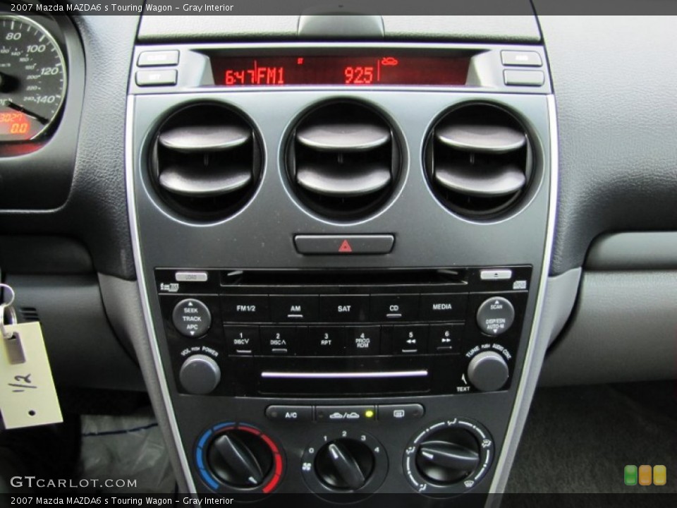 Gray Interior Controls for the 2007 Mazda MAZDA6 s Touring Wagon #60557418