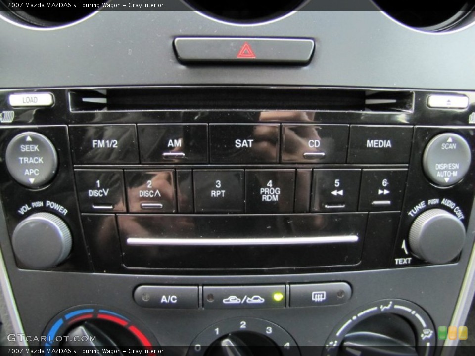 Gray Interior Controls for the 2007 Mazda MAZDA6 s Touring Wagon #60557424