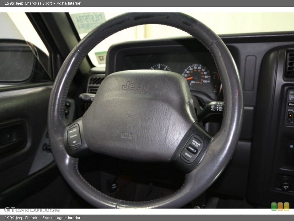 Agate Interior Steering Wheel for the 1999 Jeep Cherokee Sport #60559954