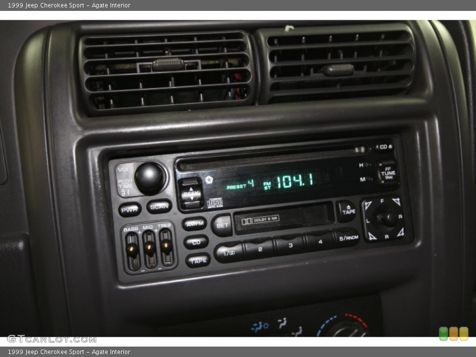 Agate Interior Audio System for the 1999 Jeep Cherokee Sport #60559991