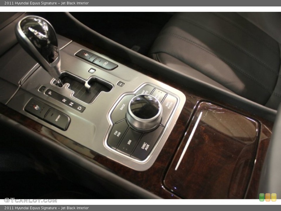 Jet Black Interior Transmission for the 2011 Hyundai Equus Signature #60564543