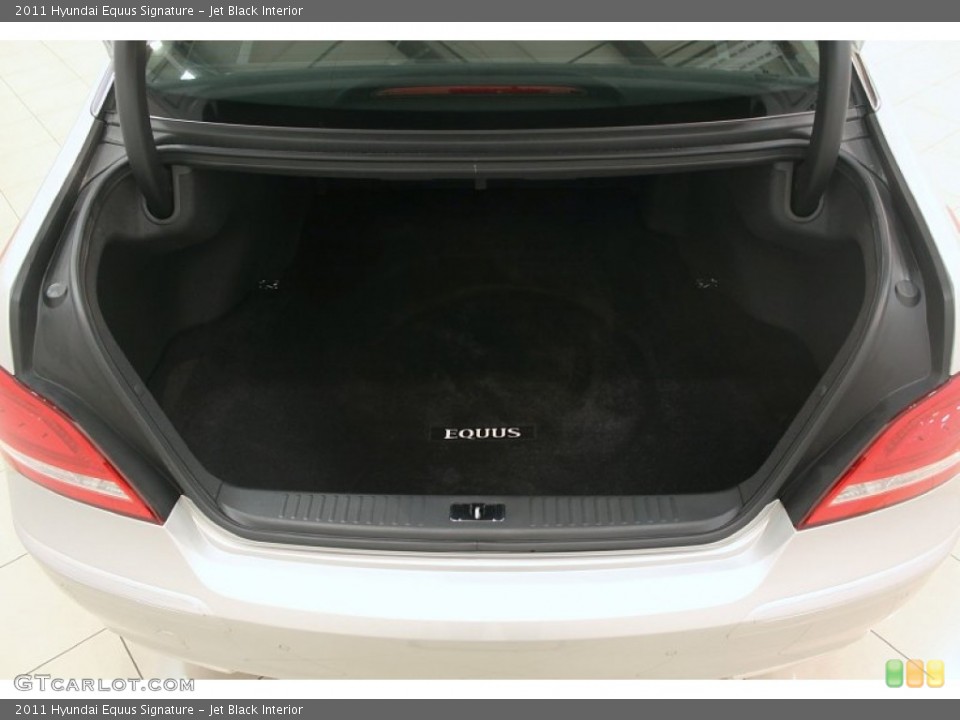 Jet Black Interior Trunk for the 2011 Hyundai Equus Signature #60565298
