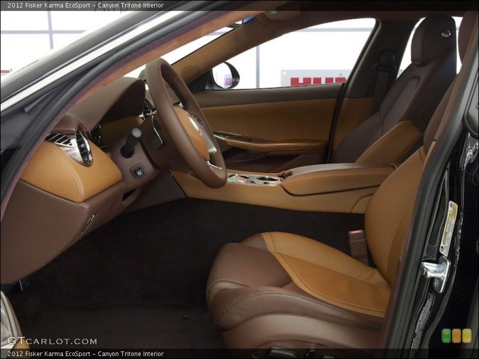 Canyon Tritone Interior Photo for the 2012 Fisker Karma EcoSport #60567107