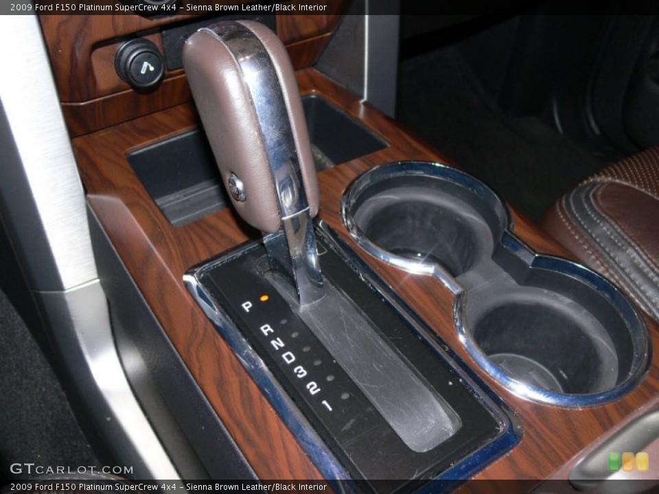 Sienna Brown Leather/Black Interior Transmission for the 2009 Ford F150 Platinum SuperCrew 4x4 #60567445