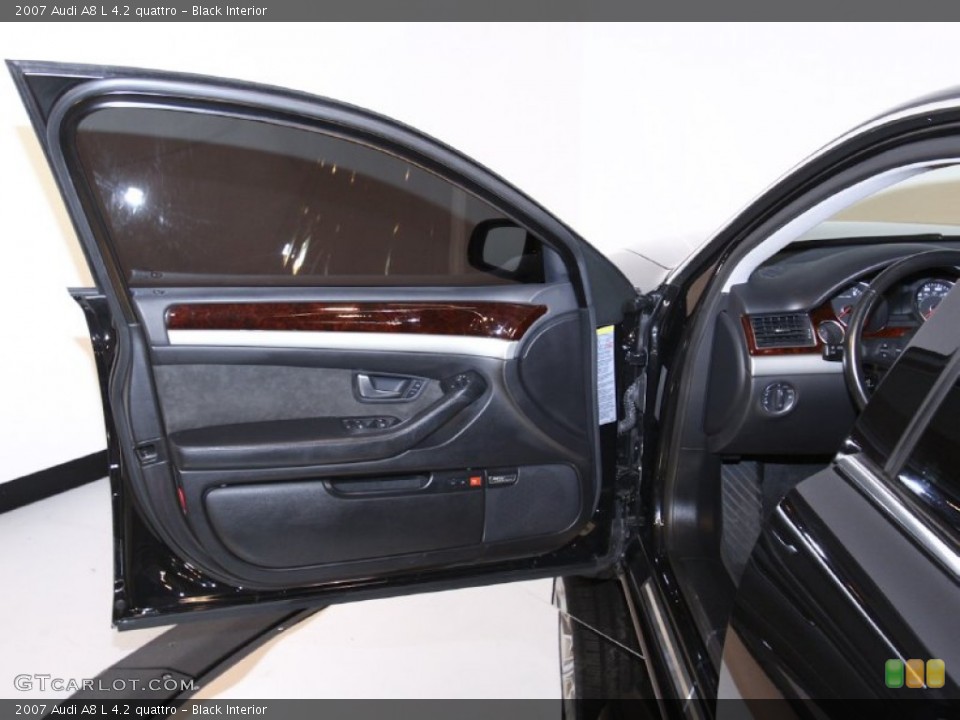 Black Interior Door Panel for the 2007 Audi A8 L 4.2 quattro #60569120