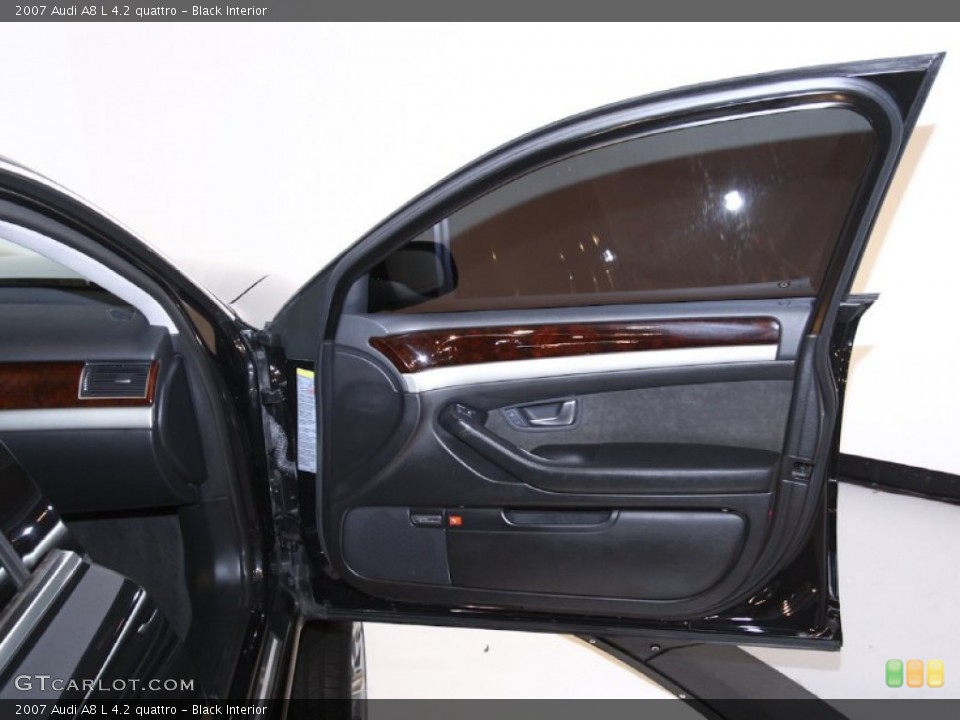 Black Interior Door Panel for the 2007 Audi A8 L 4.2 quattro #60569127