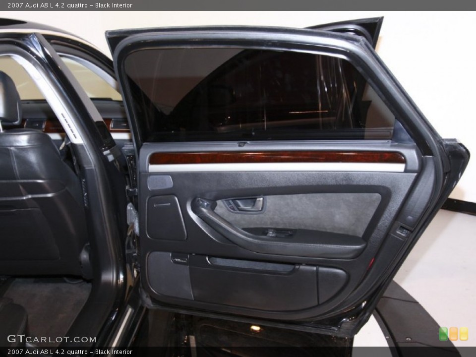 Black Interior Door Panel for the 2007 Audi A8 L 4.2 quattro #60569138