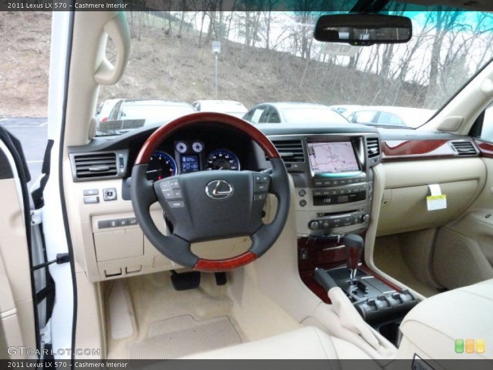 Cashmere Interior Dashboard for the 2011 Lexus LX 570 #60571370