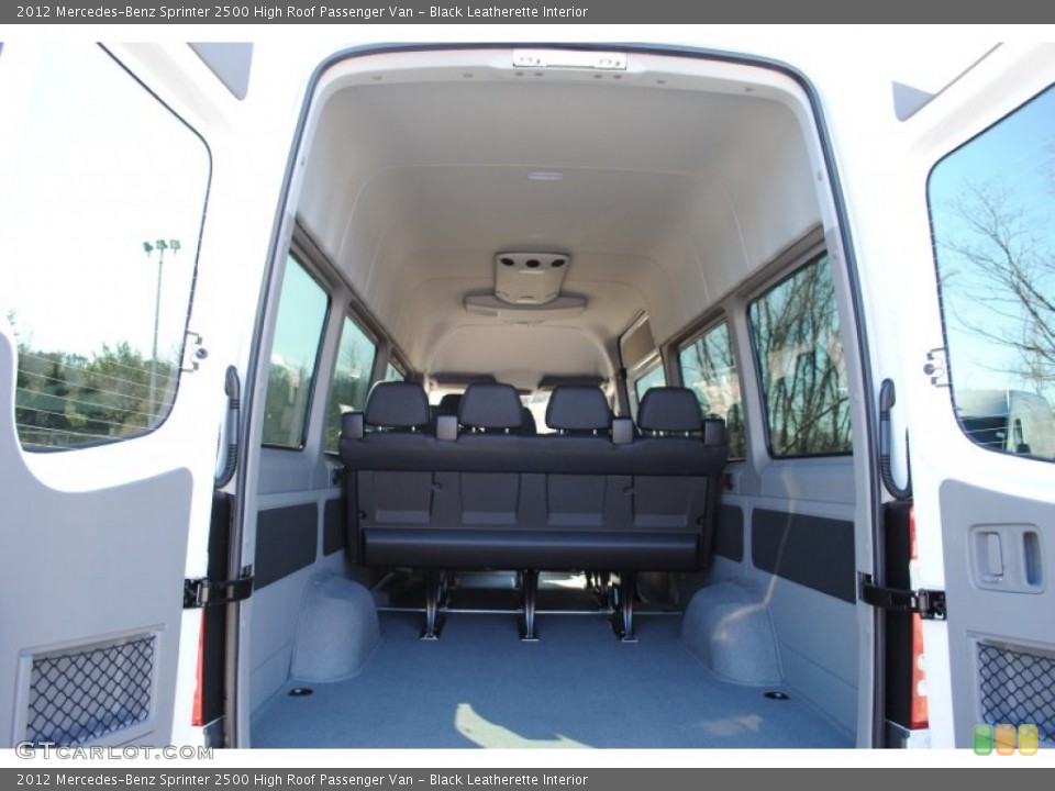 Black Leatherette Interior Trunk for the 2012 Mercedes-Benz Sprinter 2500 High Roof Passenger Van #60573806