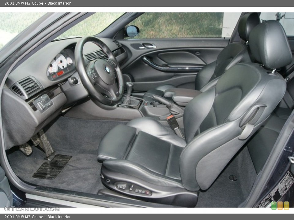 Black Interior Photo for the 2001 BMW M3 Coupe #60573837