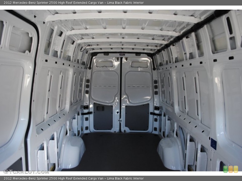 Lima Black Fabric Interior Trunk for the 2012 Mercedes-Benz Sprinter 2500 High Roof Extended Cargo Van #60574192