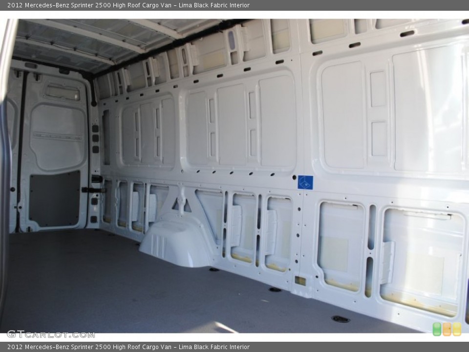 Lima Black Fabric Interior Trunk for the 2012 Mercedes-Benz Sprinter 2500 High Roof Cargo Van #60574341