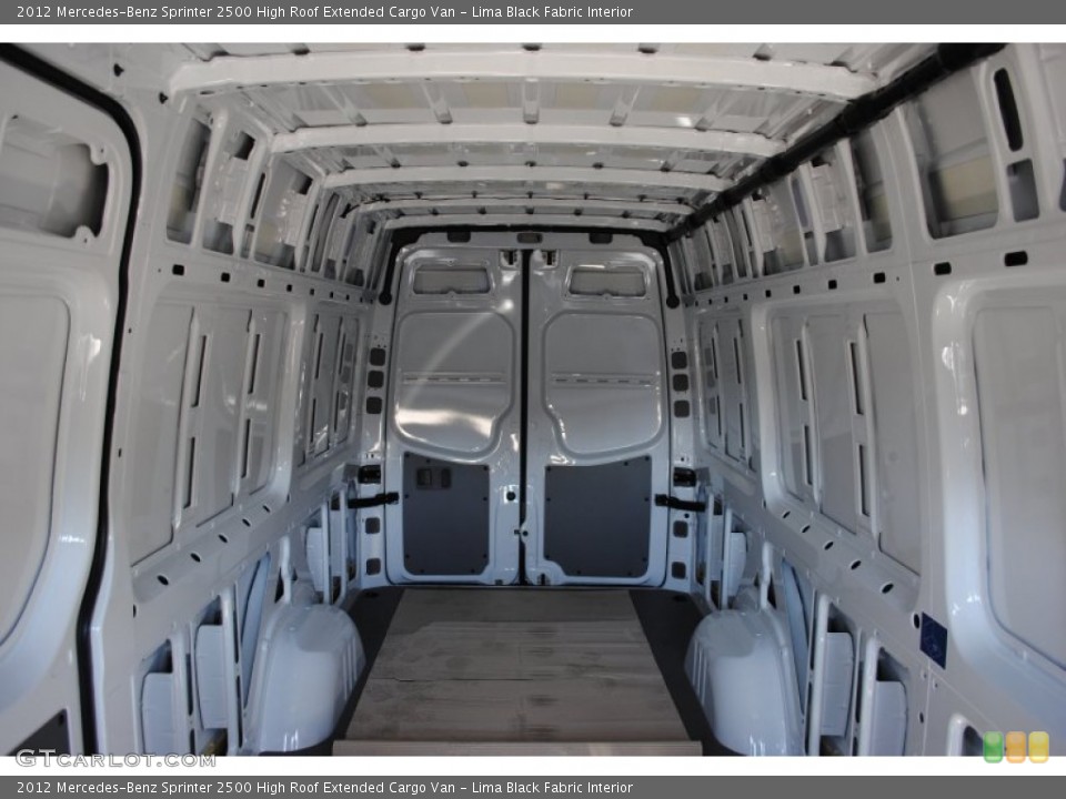 Lima Black Fabric Interior Trunk for the 2012 Mercedes-Benz Sprinter 2500 High Roof Extended Cargo Van #60574591