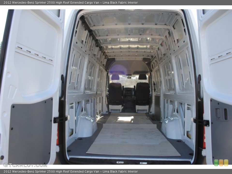 Lima Black Fabric Interior Trunk for the 2012 Mercedes-Benz Sprinter 2500 High Roof Extended Cargo Van #60574603