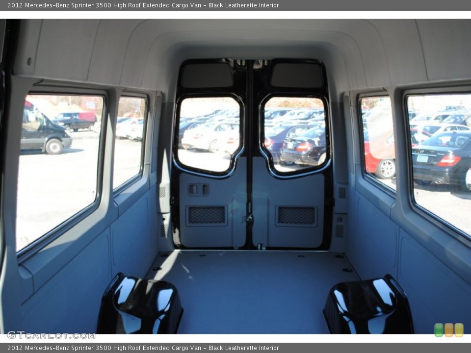 Black Leatherette Interior Trunk for the 2012 Mercedes-Benz Sprinter 3500 High Roof Extended Cargo Van #60574852