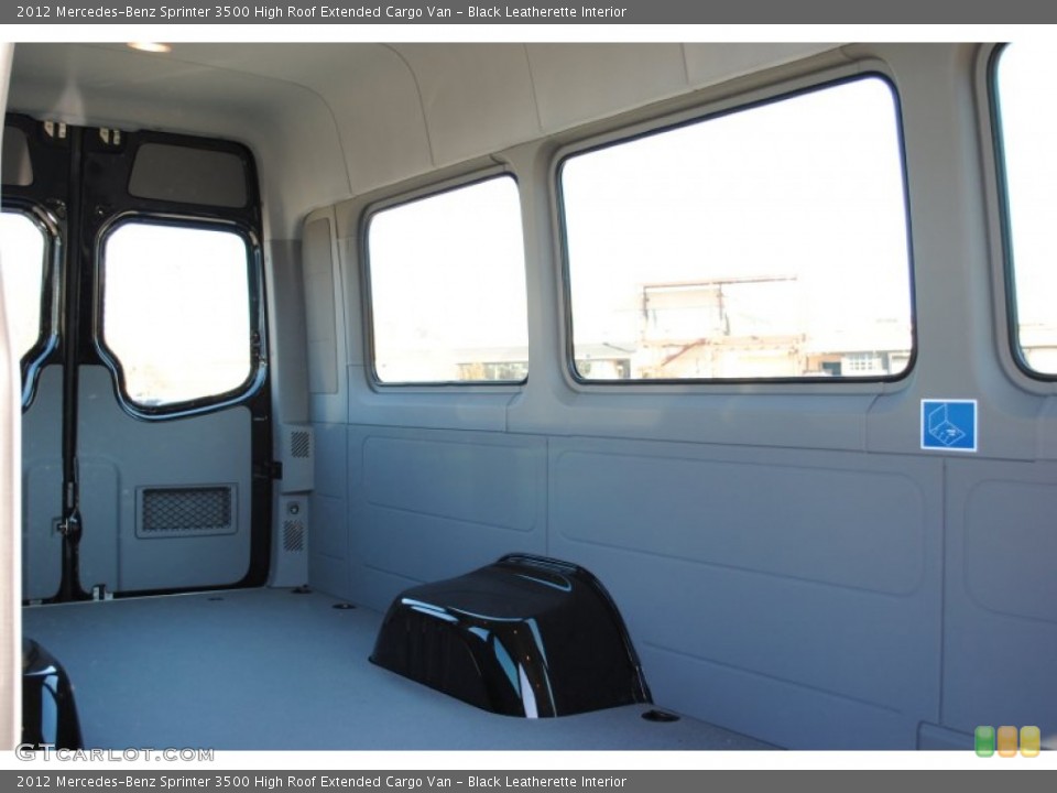 Black Leatherette Interior Trunk for the 2012 Mercedes-Benz Sprinter 3500 High Roof Extended Cargo Van #60574858