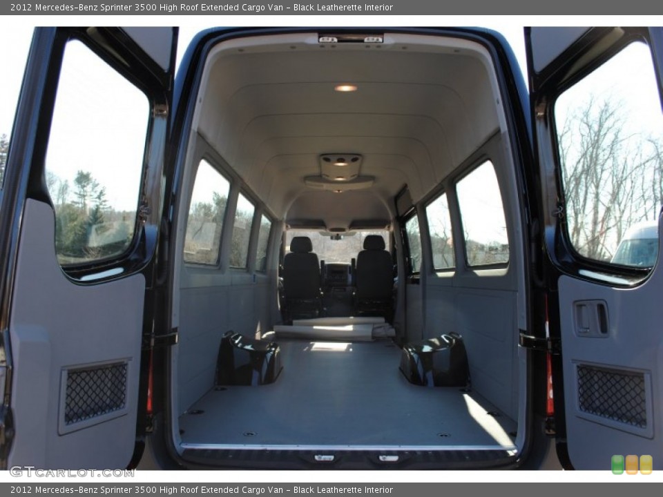 Black Leatherette Interior Trunk for the 2012 Mercedes-Benz Sprinter 3500 High Roof Extended Cargo Van #60574867