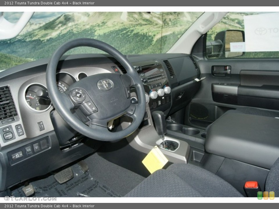 Black Interior Photo for the 2012 Toyota Tundra Double Cab 4x4 #60574920