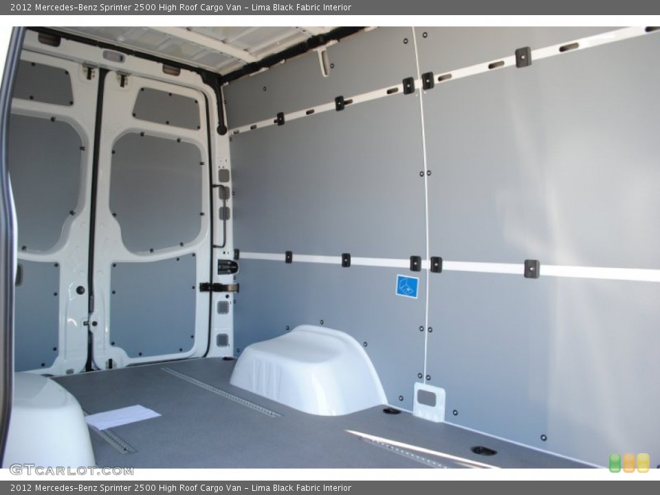 Lima Black Fabric Interior Trunk for the 2012 Mercedes-Benz Sprinter 2500 High Roof Cargo Van #60574984
