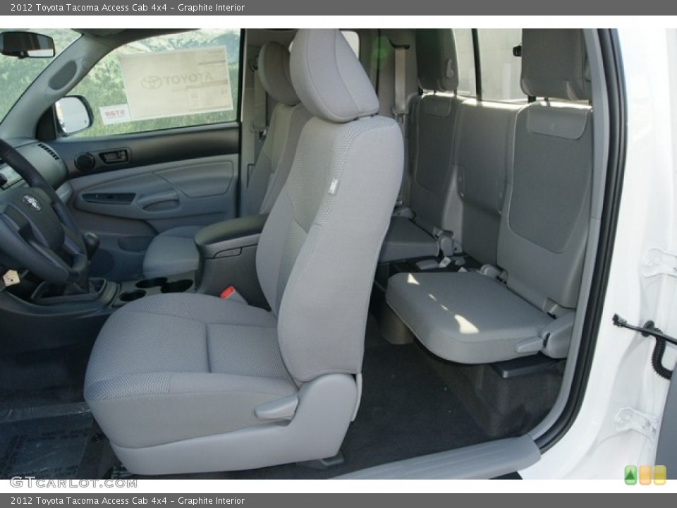 Graphite Interior Photo for the 2012 Toyota Tacoma Access Cab 4x4 #60575587