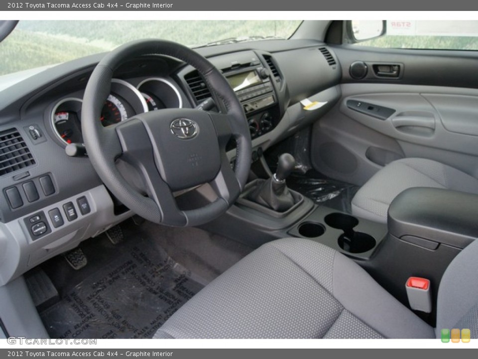 Graphite Interior Photo for the 2012 Toyota Tacoma Access Cab 4x4 #60575679